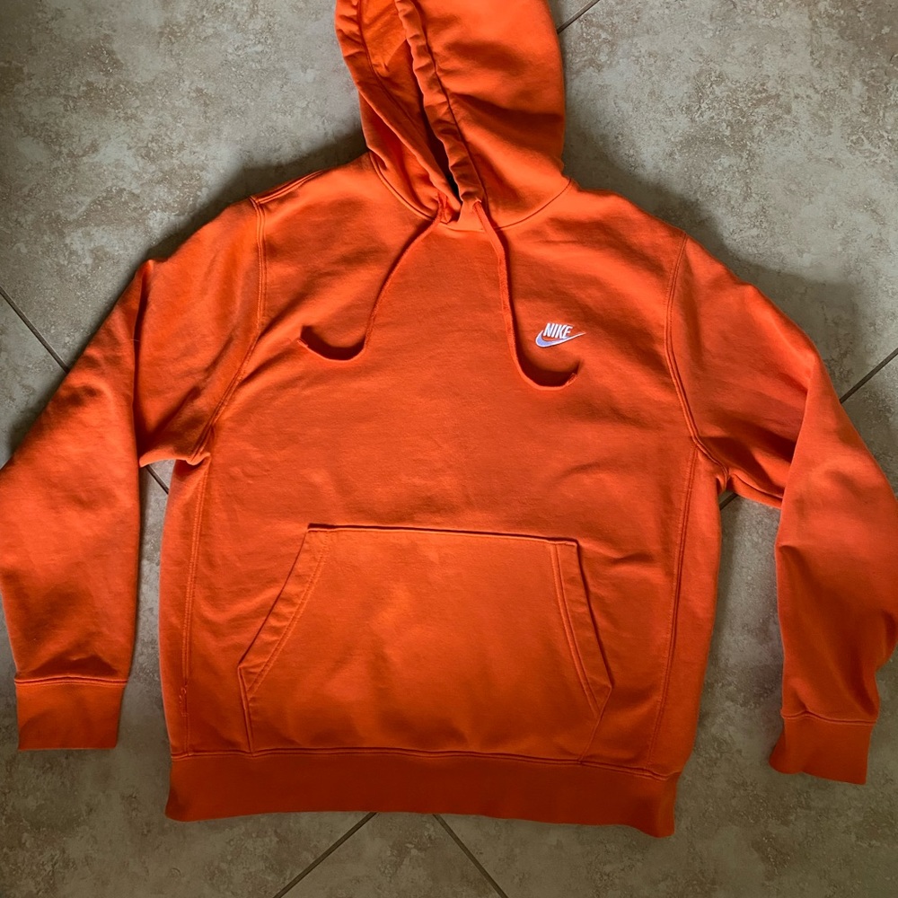 Nike Orange Sweatshirt! Size Large